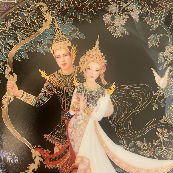 Royal Porcelain Kingdom Of Thailand Collection Love - Picture 3 of 10